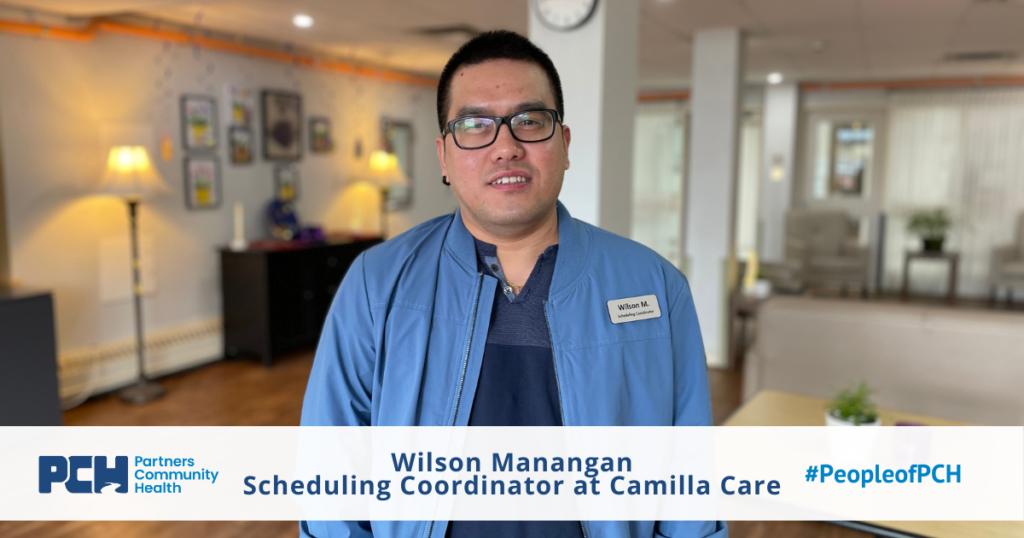 Wilson Manangan, Scheduling Coordinator.